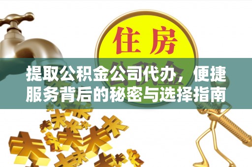 松潘提取公积金公司代办，便捷服务背后的秘密与选择指南