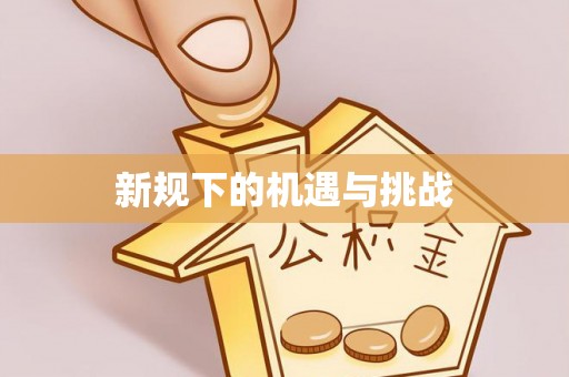 松潘新规下的机遇与挑战