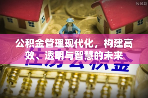 松潘公积金管理现代化，构建高效、透明与智慧的未来