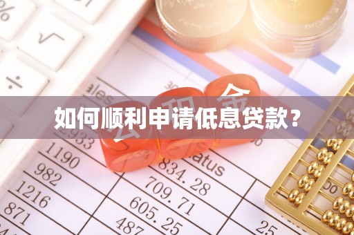 松潘如何顺利申请低息贷款？