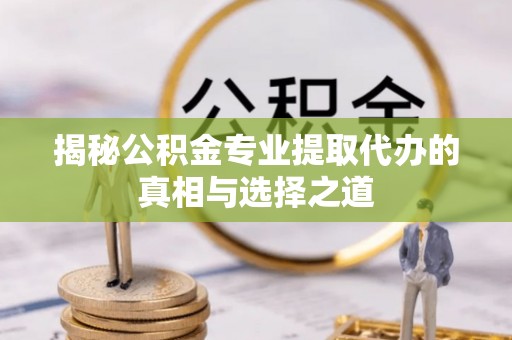 松潘揭秘公积金专业提取代办的真相与选择之道