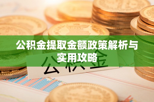 松潘公积金提取金额政策解析与实用攻略