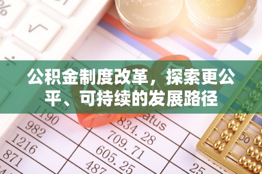 松潘公积金制度改革，探索更公平、可持续的发展路径
