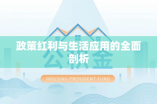 松潘政策红利与生活应用的全面剖析