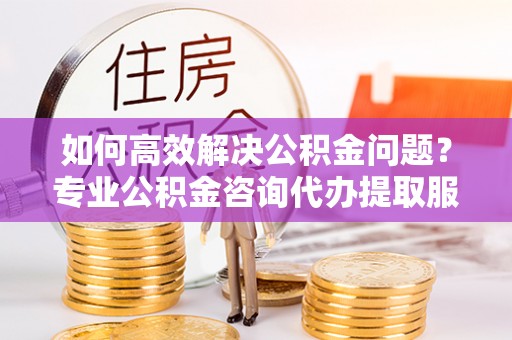 松潘如何高效解决公积金问题？专业公积金咨询代办提取服务来帮你
