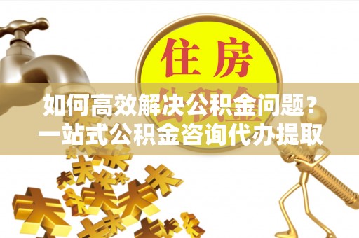 松潘如何高效解决公积金问题？一站式公积金咨询代办提取服务全解析