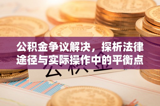 松潘公积金争议解决，探析法律途径与实际操作中的平衡点