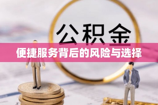 松潘便捷服务背后的风险与选择