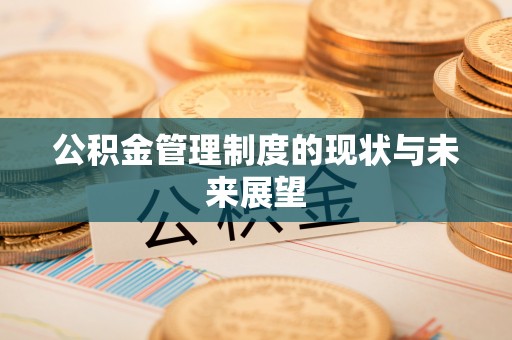 松潘公积金管理制度的现状与未来展望