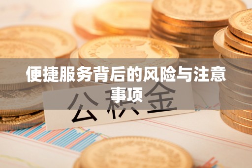 松潘便捷服务背后的风险与注意事项